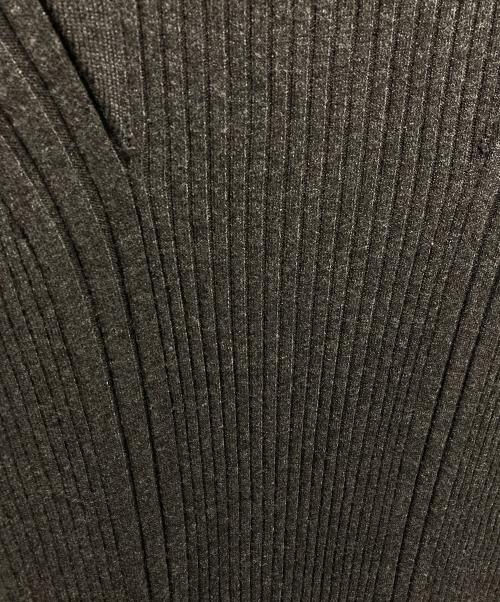 STUDIOUS（ステュディオス）STUDIOUS (ステュディオス) デザインネックニットドレス グレー サイズ:1の古着・服飾アイテム