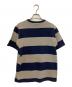 BARBARIAN (バーバリアン) ボーダーカットソー ネイビー×ベージュ サイズ:Ｓ：2980円