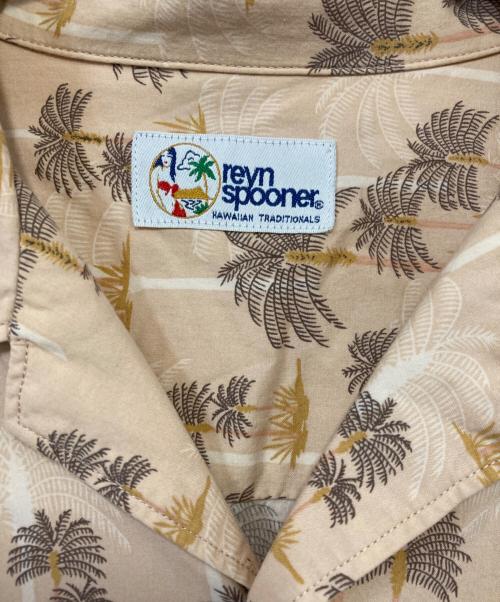 reyn spooner（レイン スプナー）reyn spooner (レイン スプナー) green label relaxing (グリーンレーベルリラクシング) 別注アロハシャツ ベージュ サイズ:Ｌ　　の古着・服飾アイテム