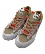 NIKE×sacai×KAWSナイキ×サカイ×カウズ）の古着「BLAZER LOW / ブレーザー ロー」｜ベージュ