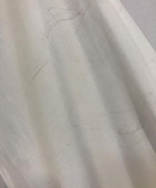 FRAY ID（フレイ アイディー）FRAY ID (フレイ アイディー) ウエストリブドルマンシャツワンピ ホワイト サイズ:1の古着・服飾アイテム