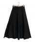 SLOBE IENA（スローブ イエナ）の古着「ミラノリブニットフレアスカート」｜ブラック