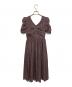 Her lip to (ハーリップトゥ) Roseraie Long Dress ブラウン×ベージュ サイズ:S：5000円