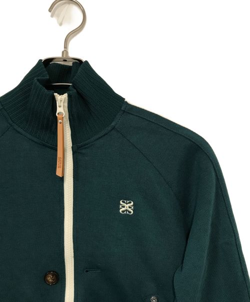 SATUR（セター）SATUR (セター) トラックジャケット グリーン サイズ:WSの古着・服飾アイテム