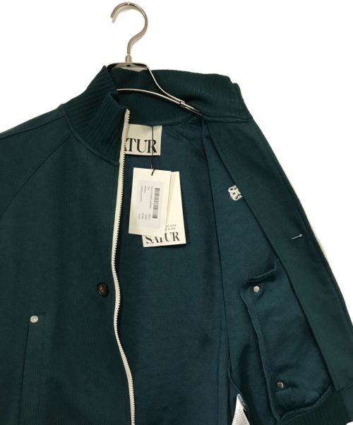 SATUR（セター）SATUR (セター) トラックジャケット グリーン サイズ:WSの古着・服飾アイテム