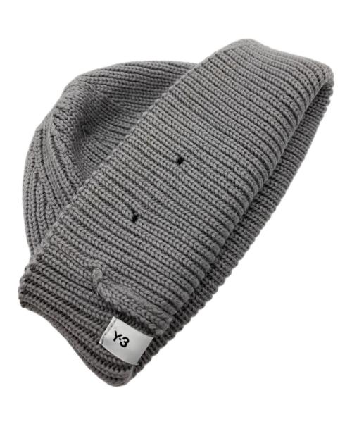 Y-3（ワイスリー）Y-3 (ワイスリー) CLASSIC BEANIE グレーの古着・服飾アイテム