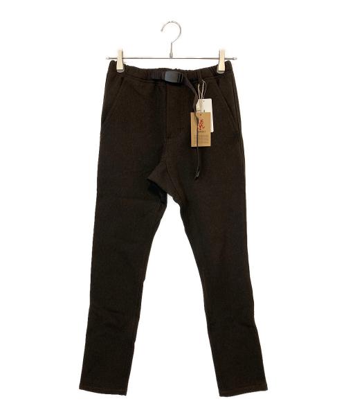 GRAMICCI（グラミチ）GRAMICCI (グラミチ) ウラ フリース テーパード パンツ ブラウン サイズ:XSの古着・服飾アイテム