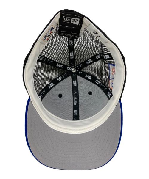New Era（ニューエラ）New Era (ニューエラ) SHEA STADIUMメッシュキャップ ブラック×ブルー サイズ:7 1/2-59.6cmの古着・服飾アイテム