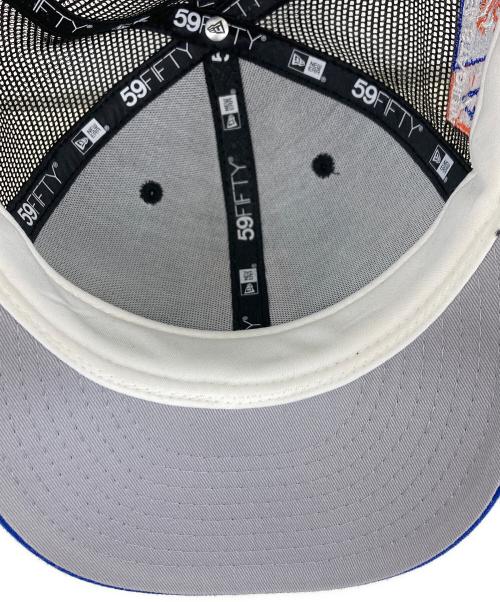 New Era（ニューエラ）New Era (ニューエラ) SHEA STADIUMメッシュキャップ ブラック×ブルー サイズ:7 1/2-59.6cmの古着・服飾アイテム