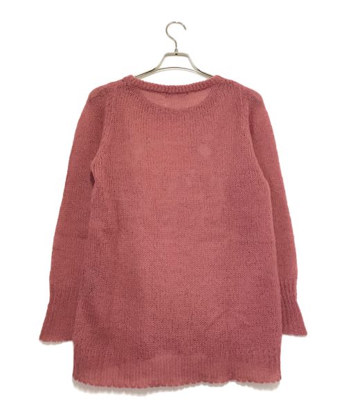 Hysteric Glamour（ヒステリックグラマー）Hysteric Glamour (ヒステリックグラマー) モヘヤ混ローゲージニット ピンク サイズ:FREEの古着・服飾アイテム