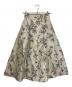 Mystrada（マイストラーダ）の古着「ジャガードスカート」｜アイボリー