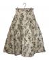 Mystrada（マイストラーダ）の古着「ジャガードスカート」｜アイボリー