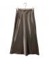 Arpege story（アルページュストーリー）の古着「サテンスカート」｜ブラウン