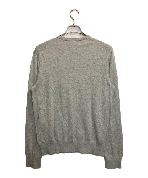 POLO RALPH LAUREN（ポロ・ラルフローレン）POLO RALPH LAUREN (ポロ・ラルフローレン) カシミヤ混ニット グレー サイズ:Mの古着・服飾アイテム