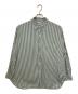 STEVEN ALAN（スティーブンアラン）の古着「ストライプシャツ」｜グリーン