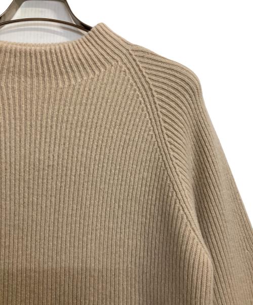 GALLARDA GALANTE（ガリャルダガランテ）GALLARDA GALANTE (ガリャルダガランテ) リブボトルニット ベージュ サイズ:ＦＲＥＥの古着・服飾アイテム