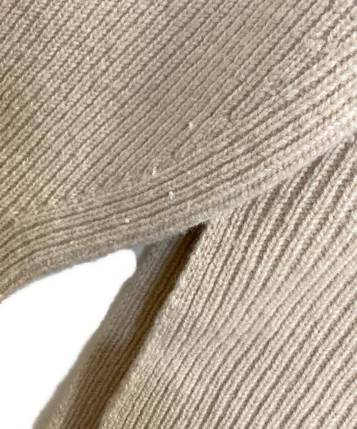 GALLARDA GALANTE（ガリャルダガランテ）GALLARDA GALANTE (ガリャルダガランテ) リブボトルニット ベージュ サイズ:ＦＲＥＥの古着・服飾アイテム