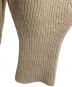 中古・古着 GALLARDA GALANTE (ガリャルダガランテ) リブボトルニット ベージュ サイズ:ＦＲＥＥ：3000円