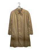 Aquascutumアクアスキュータム）の古着「ステンカラーコート」｜ベージュ