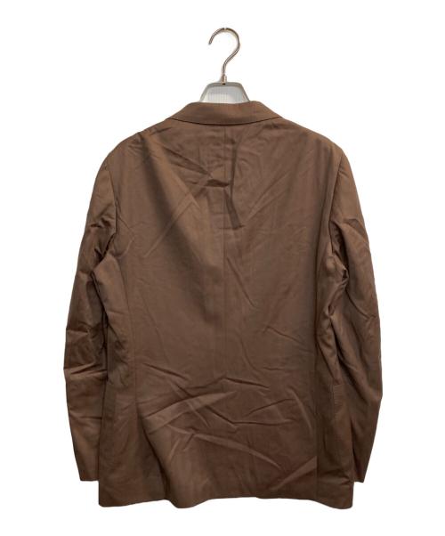 green label relaxing（グリーンレーベルリラクシング）green label relaxing (グリーンレーベルリラクシング) PLEASURE WOOL ソラーロ ZERO NP ＜Super 140's ブラウン サイズ:46の古着・服飾アイテム