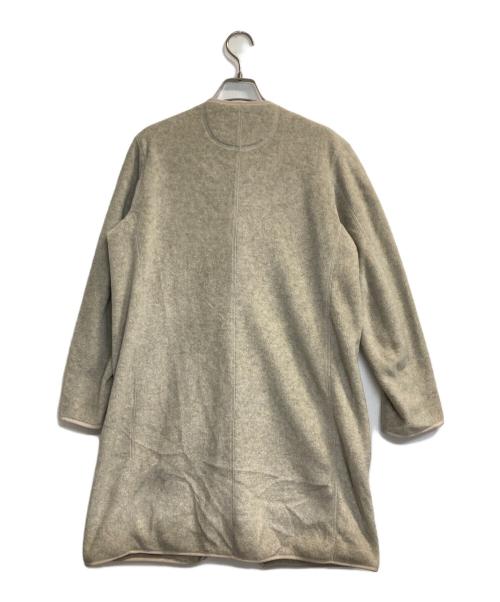 DANTON（ダントン）DANTON (ダントン) ノーカラーフリースコート グレー サイズ:36の古着・服飾アイテム