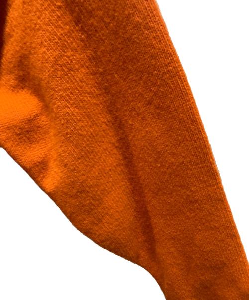 LACOSTE（ラコステ）LACOSTE (ラコステ) ミドルゲージタートルネックニットドレス オレンジ サイズ:36の古着・服飾アイテム