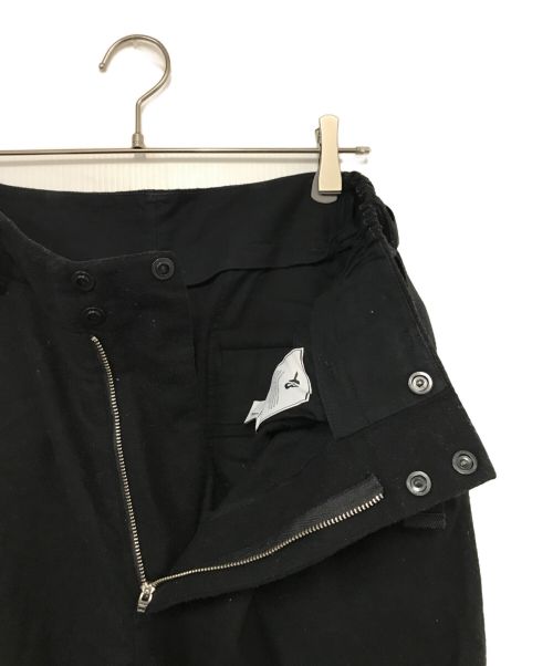 Y-3（ワイスリー）Y-3 (ワイスリー) タックウールジョガーパンツ ブラック サイズ:Sの古着・服飾アイテム