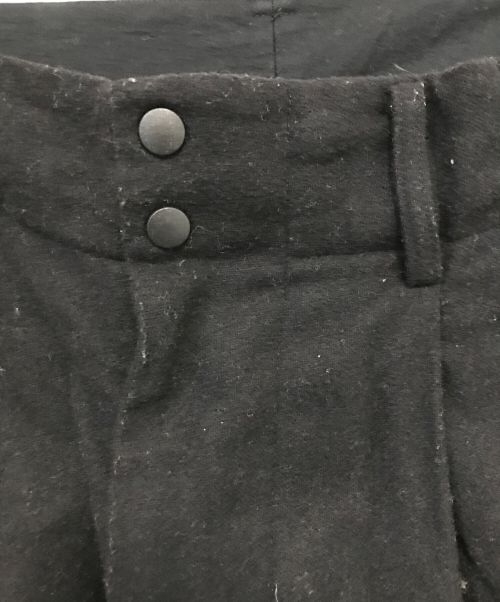 Y-3（ワイスリー）Y-3 (ワイスリー) タックウールジョガーパンツ ブラック サイズ:Sの古着・服飾アイテム