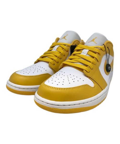 NIKE（ナイキ）NIKE (ナイキ) AIR JORDAN 1 LOW イエロー サイズ:28cmの古着・服飾アイテム