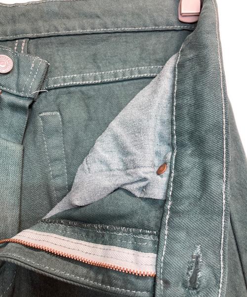 LEVI'S（リーバイス）LEVI'S (リーバイス) 後染550デニムパンツ グリーン サイズ:W33×L30の古着・服飾アイテム