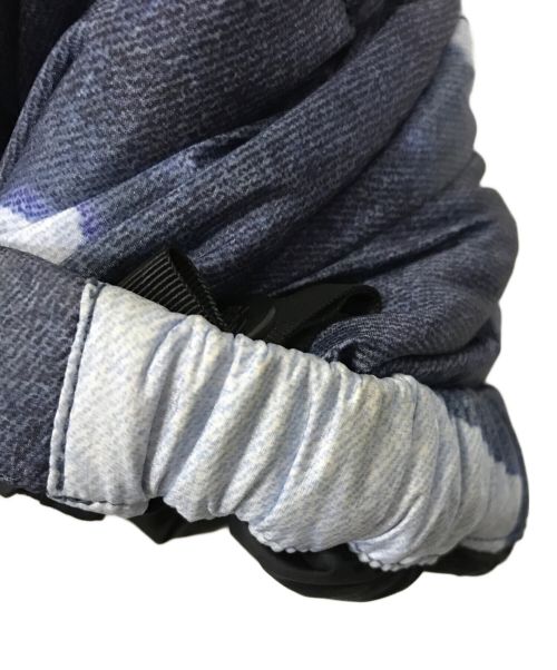 SUPREME（シュプリーム）SUPREME (シュプリーム) THE NORTH FACE (ザ ノース フェイス) Bleached Denim Print Nuptse Jacket インディゴ サイズ:Sの古着・服飾アイテム