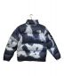 SUPREME (シュプリーム) THE NORTH FACE (ザ ノース フェイス) Bleached Denim Print Nuptse Jacket インディゴ サイズ:S：48000円