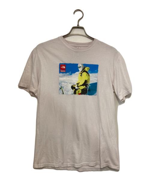 THE NORTH FACE（ザ ノース フェイス）THE NORTH FACE (ザ ノース フェイス) Supreme (シュプリーム) EXPEDITION TEE ホワイト サイズ:Ｓの古着・服飾アイテム