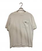 LACOSTEラコステ）の古着「ポケットTシャツ」｜ホワイト