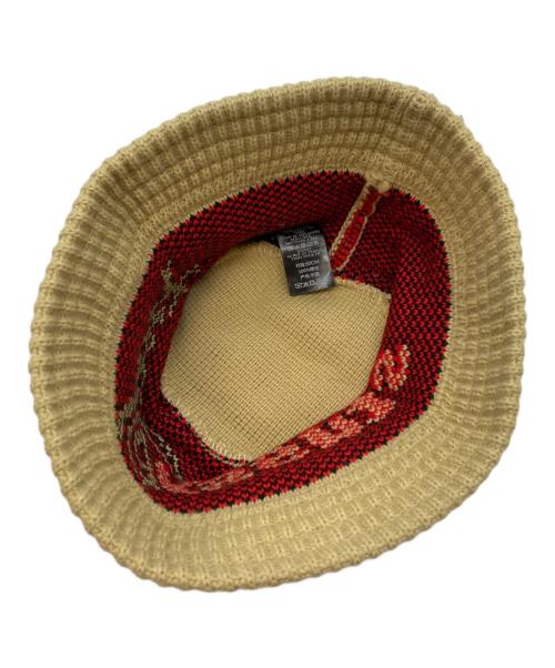 stussy（ステューシー）stussy (ステューシー) Sport Knit Bucket Hat カーキの古着・服飾アイテム
