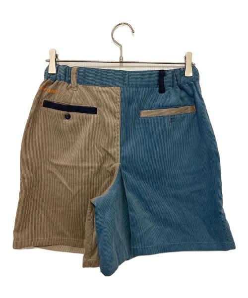 Columbia（コロンビア）Columbia (コロンビア) ハーフパンツ ベージュ×ブルー サイズ:Mの古着・服飾アイテム