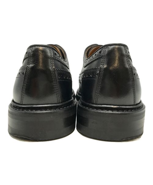 berwick（バーウィック）berwick (バーウィック) ウィングチップドレスシューズ ブラック サイズ:UK5.5の古着・服飾アイテム