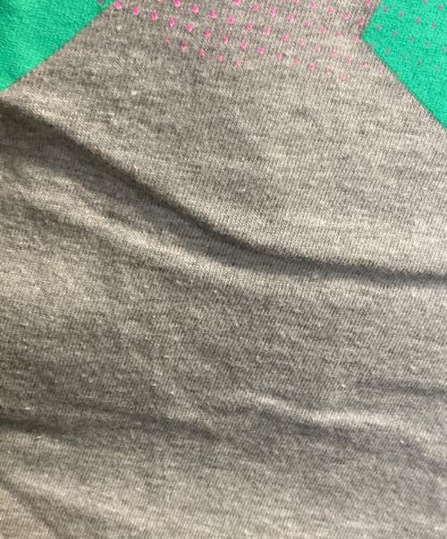 stussy（ステューシー）stussy (ステューシー) KNOWLEDGEプリントカットソー グレー サイズ:Ｌの古着・服飾アイテム