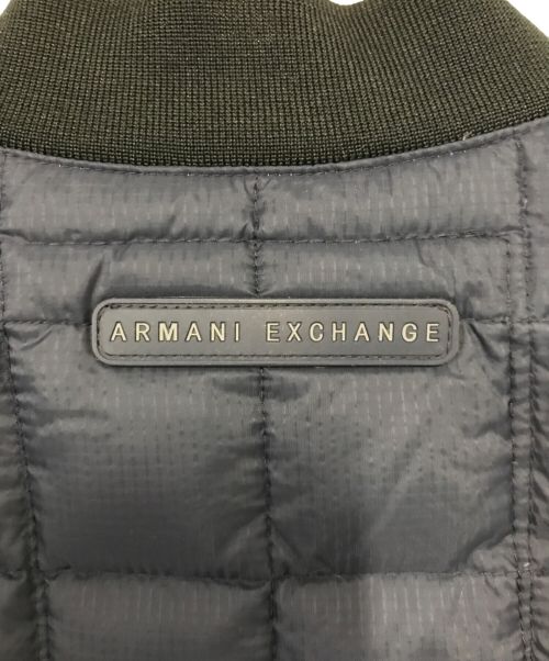 ARMANI EXCHANGE（アルマーニ エクスチェンジ）ARMANI EXCHANGE (アルマーニ エクスチェンジ) キルティングダウンジャケット ネイビー サイズ:Sの古着・服飾アイテム