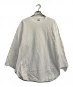 blurhms ROOTSTOCKブラームスルーツストック）の古着「ベースボールサーマルTシャツ」｜ホワイト