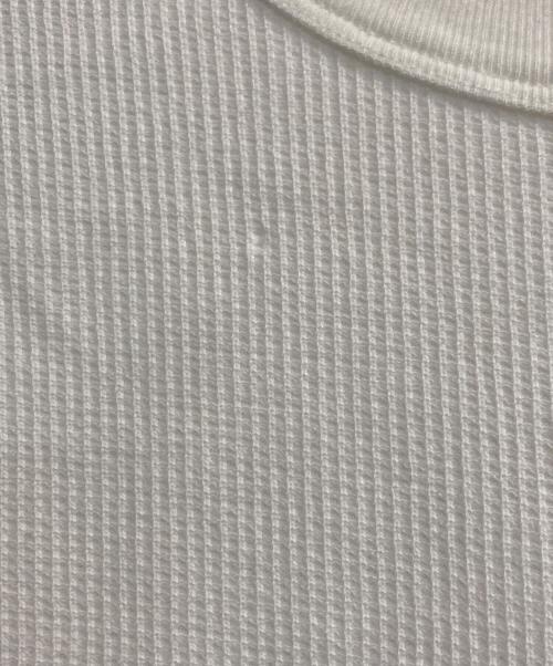 blurhms ROOTSTOCK（ブラームスルーツストック）blurhms ROOTSTOCK (ブラームスルーツストック) ベースボールサーマルTシャツ ホワイト サイズ:34の古着・服飾アイテム