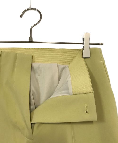 Mila Owen（ミラオーウェン）Mila Owen (ミラオーウェン) 構築袖ボリュームトップス×パンツ Set UP イエロー サイズ:1の古着・服飾アイテム