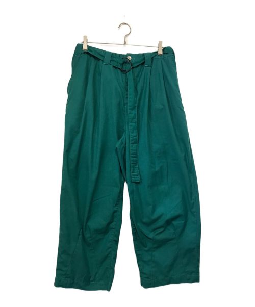 TIGHTBOOTH PRODUCTION（タイトブースプロダクション）TIGHTBOOTH PRODUCTION (タイトブースプロダクション) baggy slacks グリーン サイズ:Lの古着・服飾アイテム