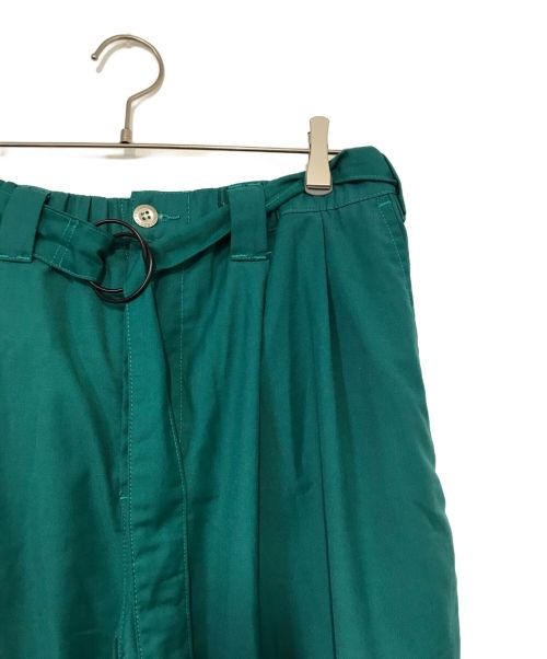 TIGHTBOOTH PRODUCTION（タイトブースプロダクション）TIGHTBOOTH PRODUCTION (タイトブースプロダクション) baggy slacks グリーン サイズ:Lの古着・服飾アイテム