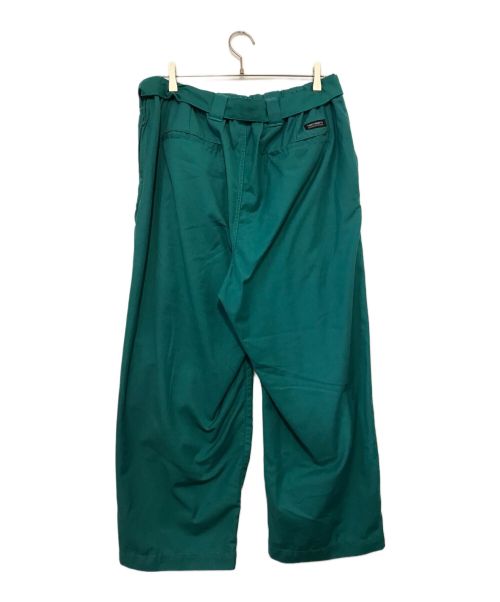 TIGHTBOOTH PRODUCTION（タイトブースプロダクション）TIGHTBOOTH PRODUCTION (タイトブースプロダクション) baggy slacks グリーン サイズ:Lの古着・服飾アイテム