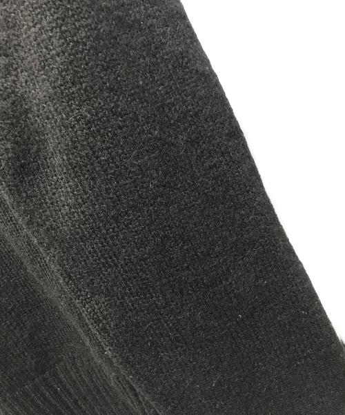 Vivienne Westwood man（ヴィヴィアン ウェストウッド マン）Vivienne Westwood man (ヴィヴィアン ウェストウッド マン) オーブ刺繍ウールニットパーカー ブラック サイズ:不明の古着・服飾アイテム