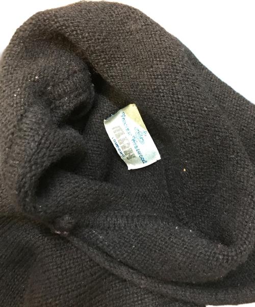 Vivienne Westwood man（ヴィヴィアン ウェストウッド マン）Vivienne Westwood man (ヴィヴィアン ウェストウッド マン) オーブ刺繍ウールニットパーカー ブラック サイズ:不明の古着・服飾アイテム