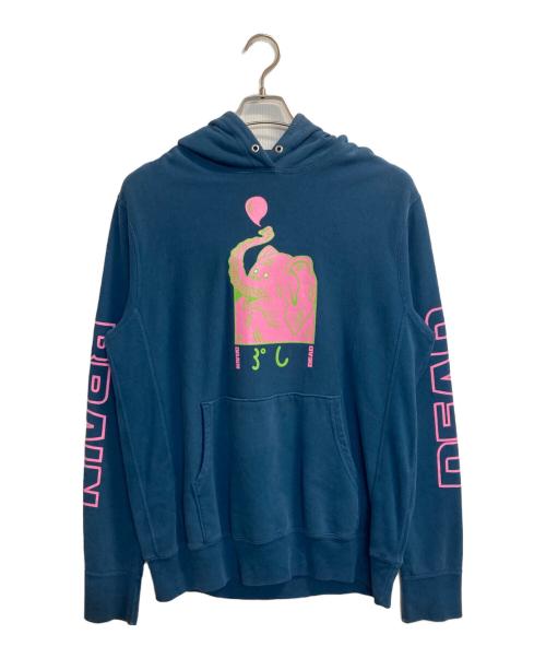 BRAIN DEAD（ブレインデッド）BRAIN DEAD (ブレインデッド) プルオーバーパーカー ネイビー サイズ:Ⅼの古着・服飾アイテム