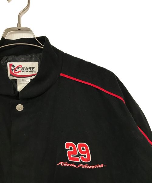 HASE AUTHENTICS（ハセ オーセンティックス）HASE AUTHENTICS (ハセ オーセンティックス) レーシングジャケット ブラック サイズ:XXLの古着・服飾アイテム