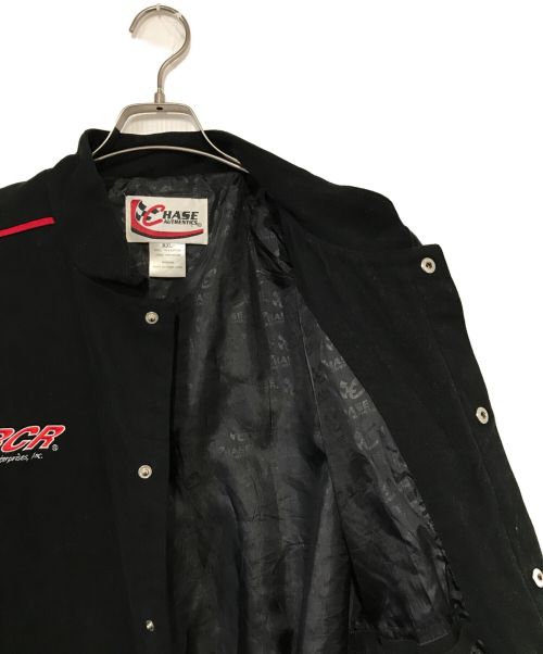 HASE AUTHENTICS（ハセ オーセンティックス）HASE AUTHENTICS (ハセ オーセンティックス) レーシングジャケット ブラック サイズ:XXLの古着・服飾アイテム
